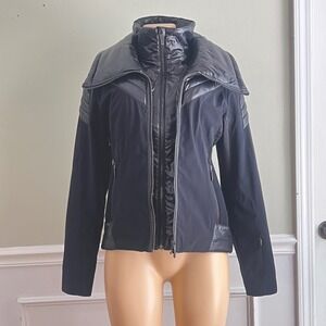 Spyder Ski Jacket Women 10 Primaloft Double Zip High Neck Gotpcore Luxury Resort